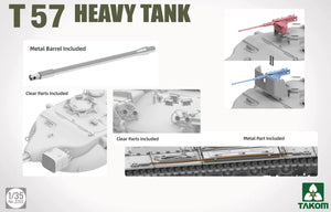 Takom 2203 T57 Heavy Tank 1/35 – zdjęcie 3