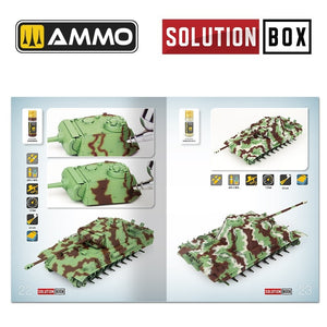 Ammo of Mig 6529 SOLUTION BOOK 23 - Comment peindre les véhicules allemands de fin de guerre de la Seconde Guerre mondiale (Livre multilingue)  – immagine 9