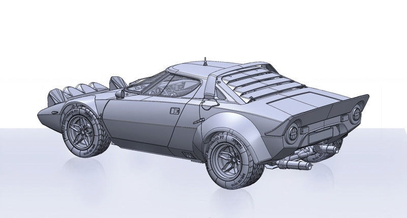 Italeri 4714 Lancia Stratos HF Gr.4 Monte-Carlo 1977 1/12 – Bild 19