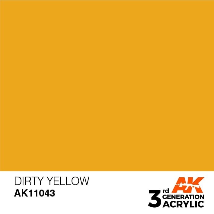 AK Interactive AK11043 Jaune sale 17 ml