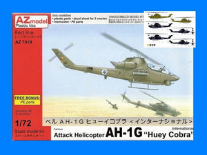 Maquette AZmodel AZ7419 Bell AH-1G Huey Cobra « International » 1/72