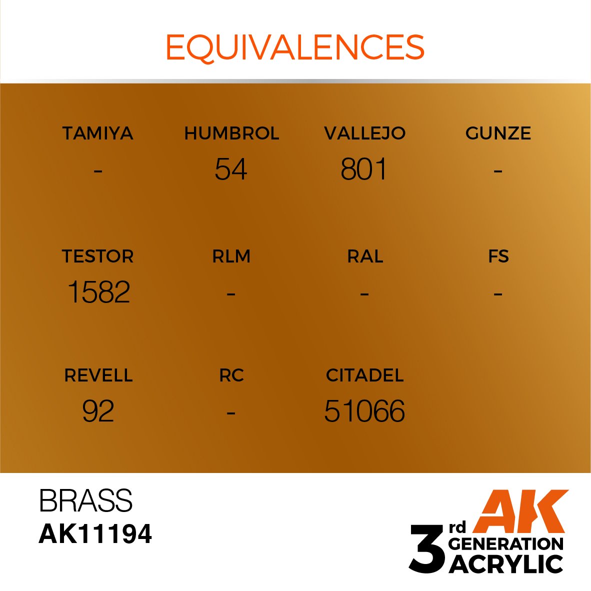 AK Interactive AK11194 LAITON – MÉTALLIQUE 17 ml – image 3
