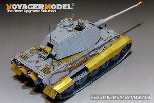 Maquette Voyager PE351183 Char King Tiger allemand de la Seconde Guerre mondiale (tourelle Porsche) (pour kit DRAGON/ZVEZDA) 1/35 – imagen 10