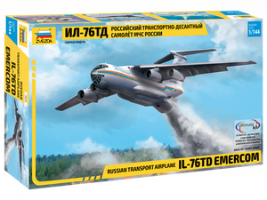 Zvezda 7029 Avion de transport et de largage Ilyushin Il-76TD 1/144