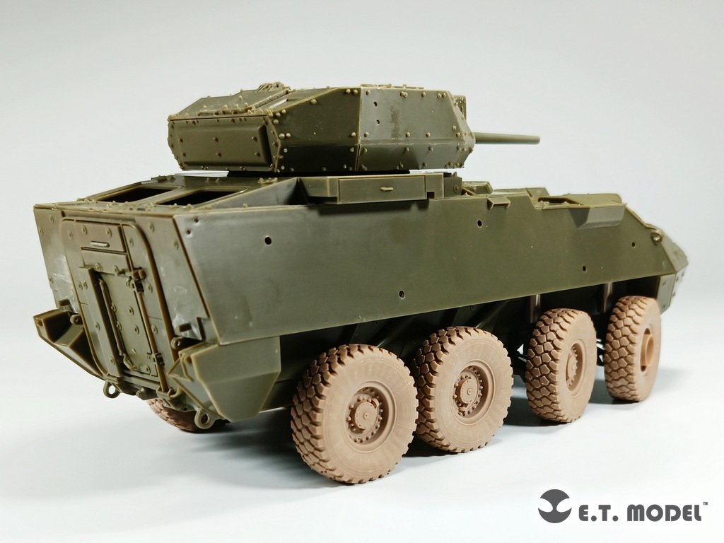 Roues de route lestées ET Model P35-112 US ARMY M1296 « Dragoon » ICV (impression 3D) pour maquette AFV Club au 1/35 – immagine 9