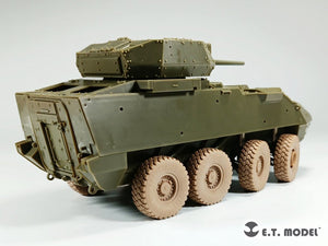 Roues de route lestées ET Model P35-112 US ARMY M1296 « Dragoon » ICV (impression 3D) pour maquette AFV Club au 1/35 – immagine 9