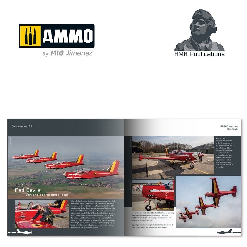 HMH Publications DH-016 SIAI Marchetti SF.260 (VERsion anglaise) – immagine 4