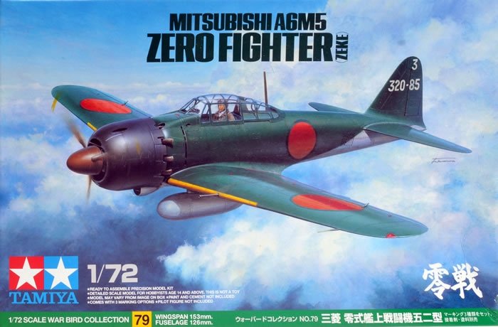 Tamiya 60779 Mitsubishi A6M5 Zéro (1/72)
