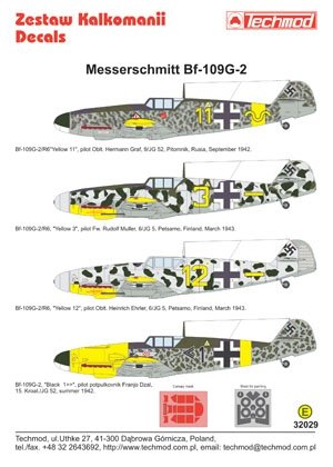Techmod 32029 - Messerschmitt Bf 109G-2 1/32 – image 2