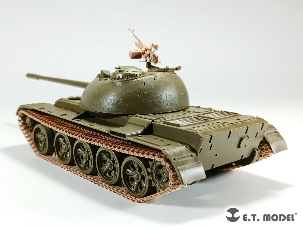 ET Model P35-054 Char russe T-54/T-55/T-62 Chenilles fonctionnelles OMSh Type 1 (Impression 3D) 1/35 – immagine 6