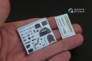 Intérieur du Spitfire Mk.IX imprimé en 3D et coloré sur papier décalcomanie Quinta Studio QD48119 (pour kit Eduard) 1/48 – image 2