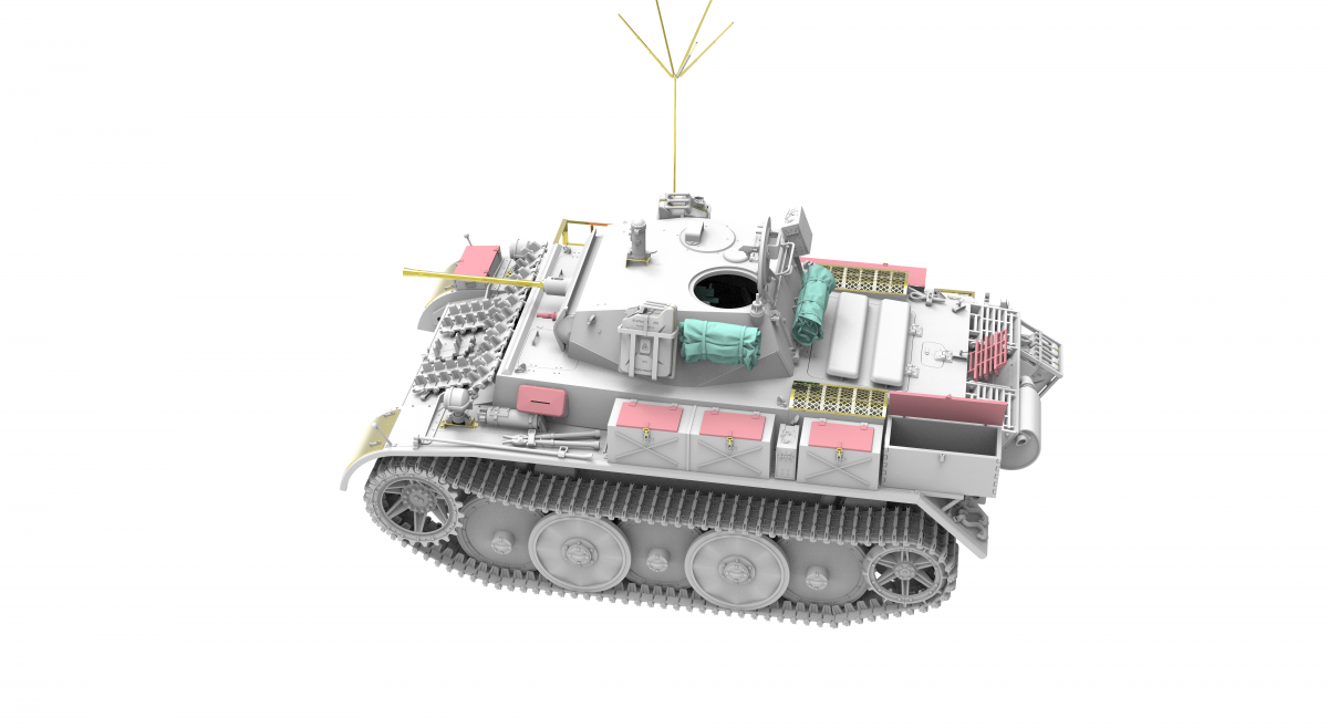 Border Model BT-018 Pz.Kpfw.II Ausf.L Luchs Production tardive 1/35 – image 2