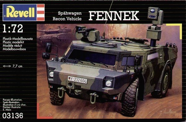 Revell 03136 Voiture de reconnaissance Fennek (1/72) 