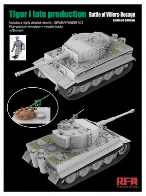 Rye Field Model 5101 Tiger I, édition limitée Bataille de Villers-Bocage, fin de production, échelle 1/35 – Bild 3