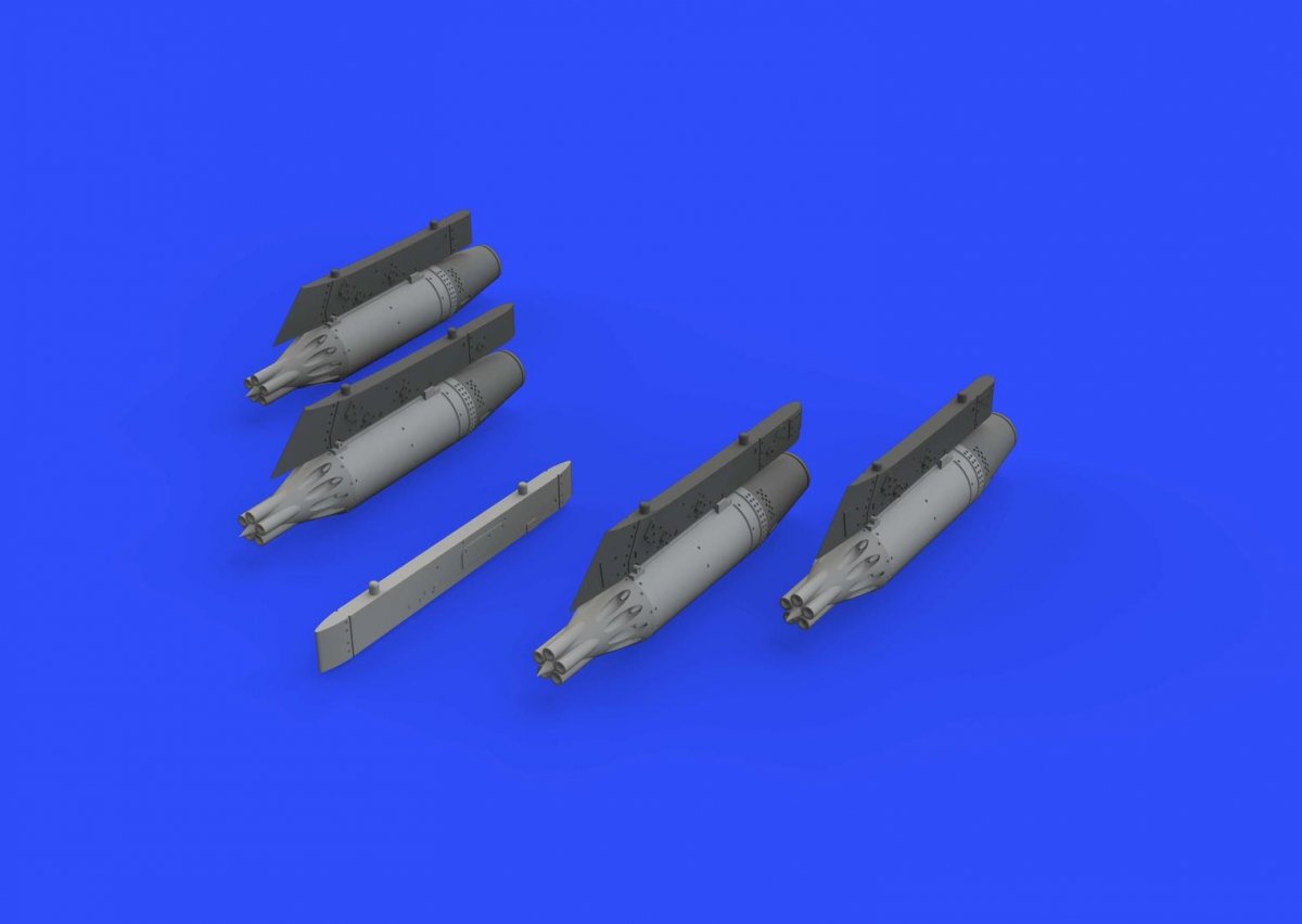 Lance-roquettes Eduard 672190 UB-16 avec pylônes pour MiG-21 EDUARD 1/72