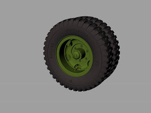 Roues de route pour camions Panzer Art RE35-530 M35 et M109 (Firestone) 1/35 – image 3