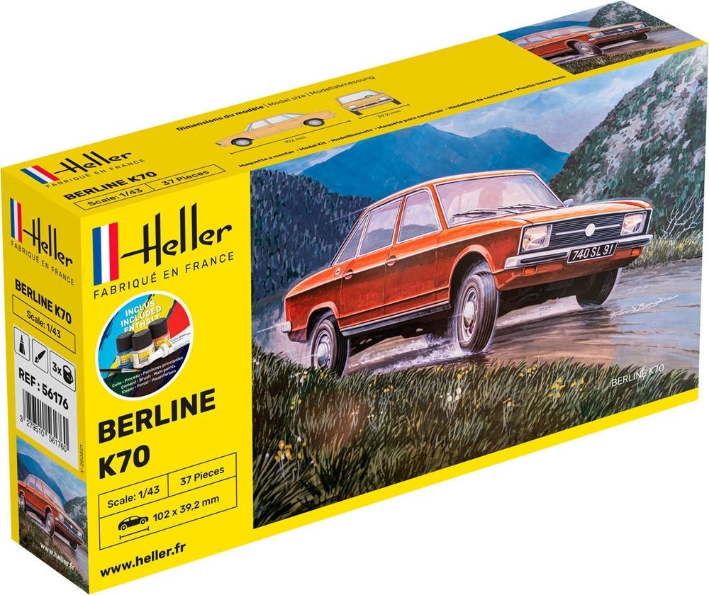 Heller 56176 Kit de démarrage - Berline K70 1/43