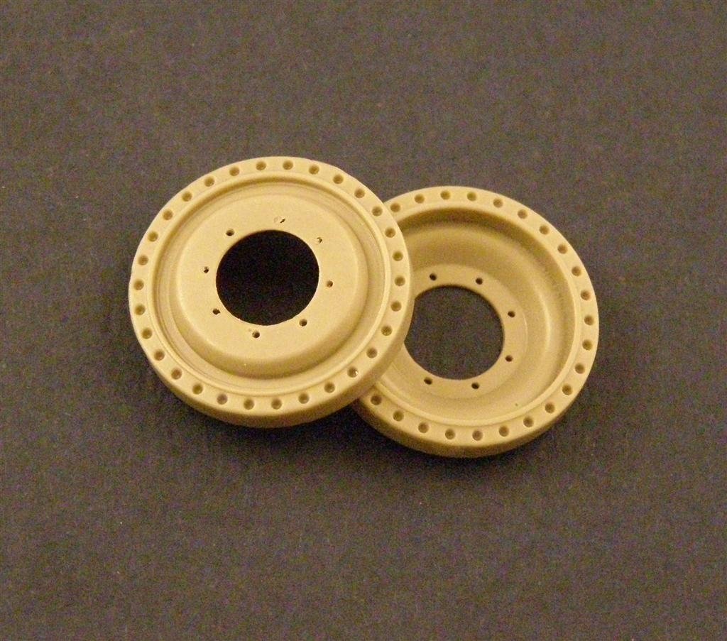 Roues de rechange Panzer Art RE35-029 pour char Cromwell Cruiser 1/35 – immagine 2