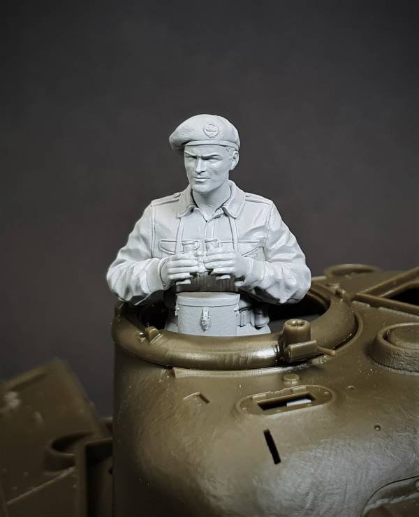 Panzer Art FI35-173 Commandant de char Sherman britannique 1/35 – immagine 3