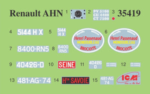 Camion français ICM 35419 AHN2 1/35 – immagine 3
