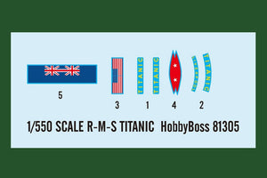 Hobby Boss 81305 RMS Titanic (1/550) – Bild 4
