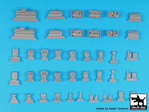 Ensemble d&amp;#39;accessoires d&amp;#39;équipement allemand de la Seconde Guerre mondiale Black Dog T35232, échelle 1/35 – image 3