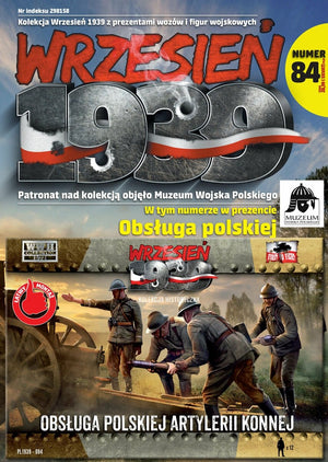 Premier à combattre PL084 - Service d&amp;#39;artillerie à cheval polonais 1/72