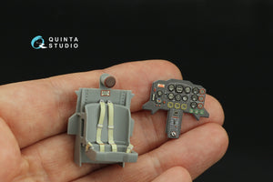 Quinta Studio QD35137 FW Triebflugel Intérieur coloré imprimé en 3D sur papier décalque (Miniart) 1/35 – image 10