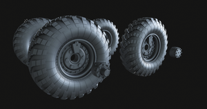 Roues de route Panzer Art RE35-536 ZiL-157 et BTR-152 au 1/35 – image 5