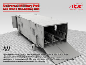 ICM 53201 Nacelle militaire universelle et tapis d&amp;#39;atterrissage américain M8A1 1/35
