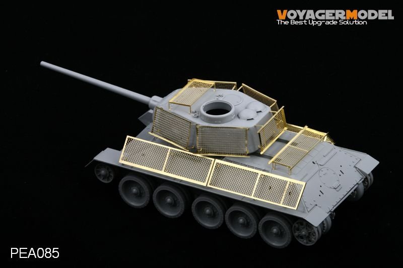 Maquette Voyager PEA085 Boucliers anti-Panzerfaust utilisés sur le T-34/85 Berlin Offensive Version 2 (Pour TOUS) 1/35 – Bild 2