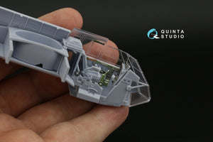 Intérieur imprimé en 3D et coloré sur papier décalcomanie Quinta Studio QDS-48378 Bristol Blenheim Mk.I (Airfix) (Petite version) 1/48 – image 5