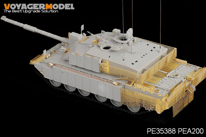 Maquette Voyager PEA200 Char de combat principal britannique moderne Challenger 2 à blindage à lames (pour TRUMPETER 001522) 1/35 – image 3