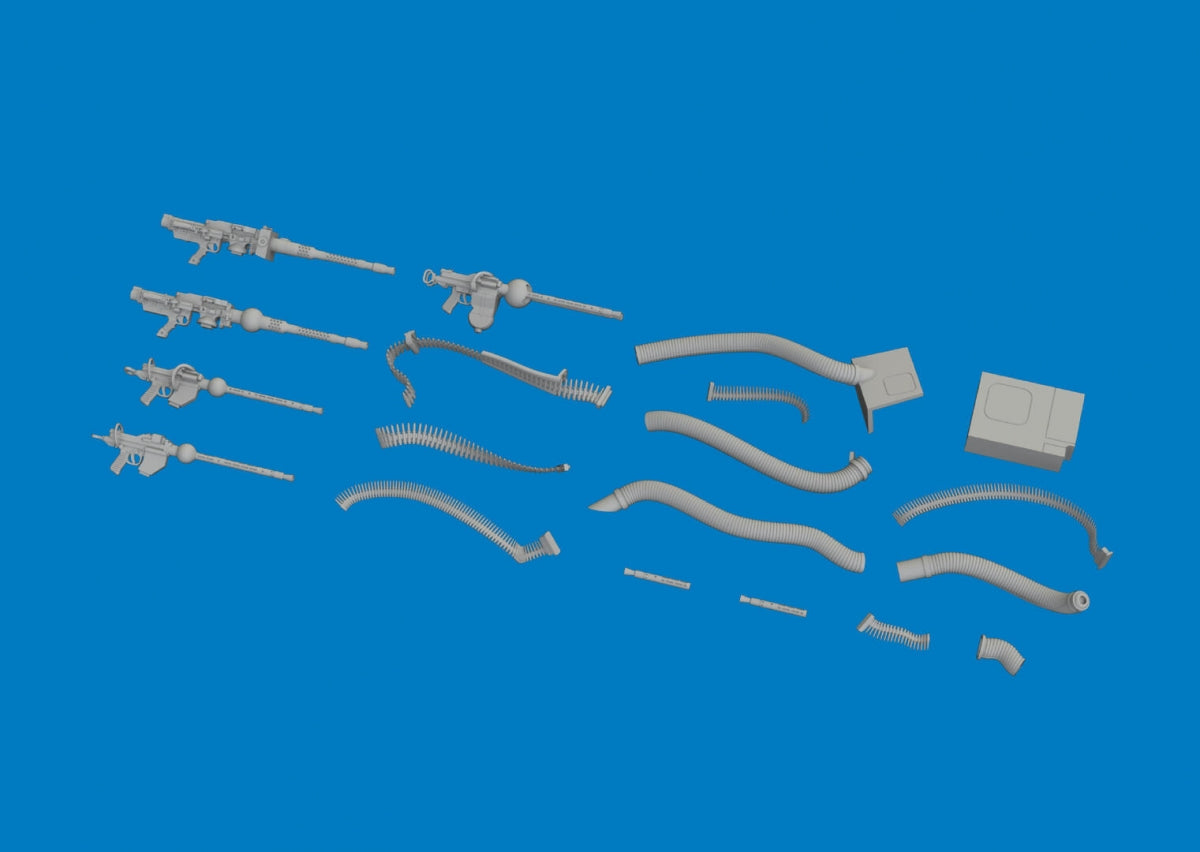Eduard 6481153 Do 217K guns PRINT for ICM 1/48
