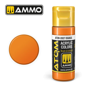 Ampoil Mig Jimenez 20027 ATOM COLOR Orange 20ml
