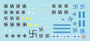 Star Decals 72-A1032 Chars finlandais de la Seconde Guerre mondiale n° 4. T-26 m/1931 à tourelle double, T-26 m/1939, OT-26, OT-130 et OT-133 lance-flammes. Échelle 1/72 – Bild 3