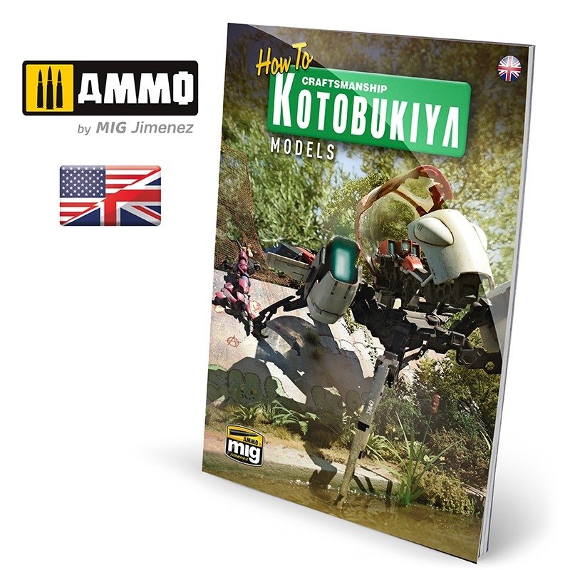 AMMO par Mig Jimenez 6113 Comment monter des maquettes KOTOBUKIYA (en anglais)