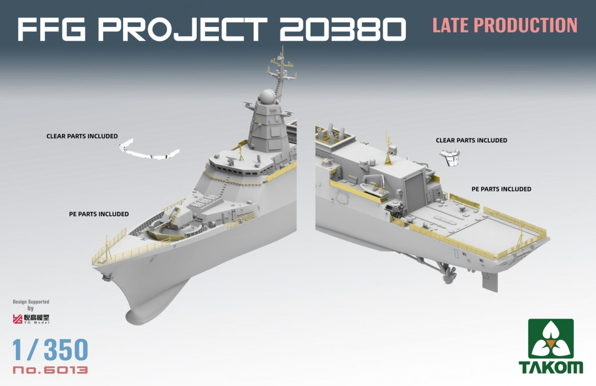 Takom 6013 FFG Projet 20380 Production tardive 1/350 – image 4