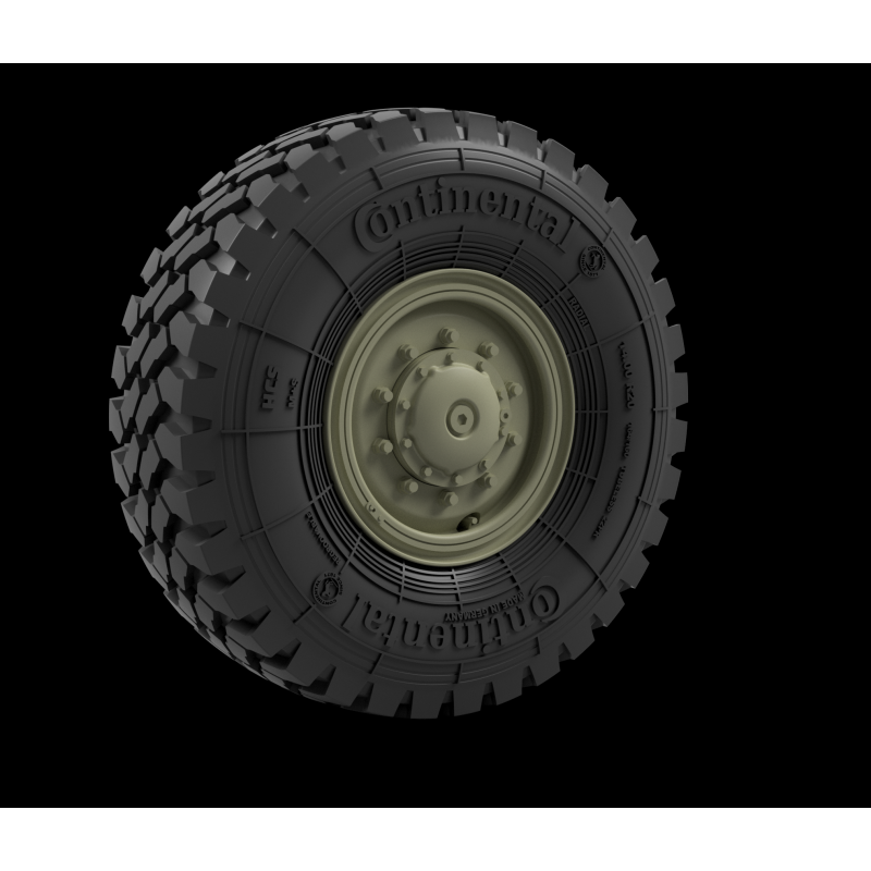 Panzer Art RE35-834 Roues de route M1014 et M1001 (Continental HCS) 1/35