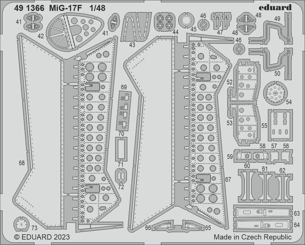 Eduard BIG49383 MiG-17F Ammo 1/48 – zdjęcie 3