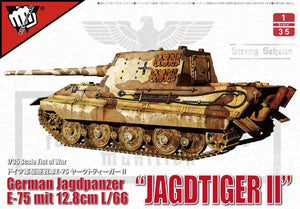 Modelcollect UA35003 Jagdpanzer allemand E-75 mit 12,8 cm L/66 &amp;quot;Jagdtiger II&amp;quot; 1/35