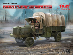 ICM 35653 Standard B « Liberty » avec pilotes américains de la Première Guerre mondiale 1/35