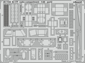 Eduard 491182 Compartiment radio B-17F HKM 1/48