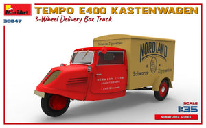 MiniArt 38047 TEMPO E400 KASTENWAGEN CAMION DE LIVRAISON À 3 ROUES SUR VOIE 1/35  – image 4