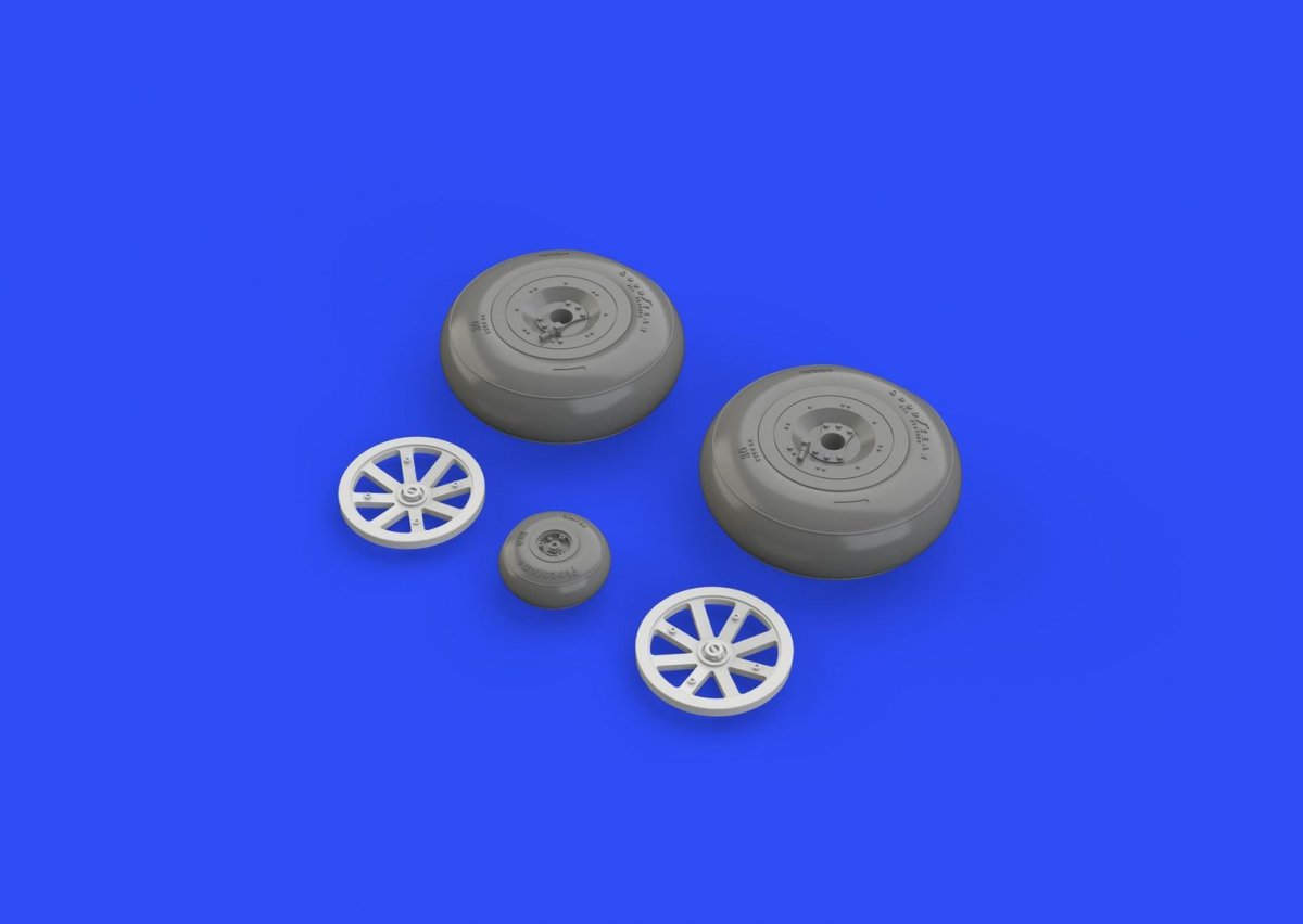 Roues Eduard 648270 P-40B AIRFIX 1/48 – image 4
