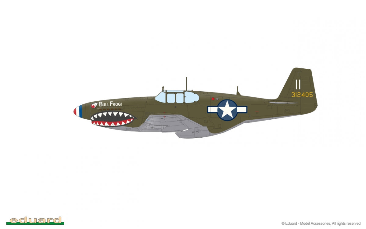 Verrière Birdcage Eduard 82107 pour P-51B Mustang, échelle 1/48 – image 10