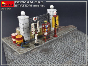 MiniArt 35598 GERMAN GAS STATION 1930-40s 1/35 – zdjęcie 7