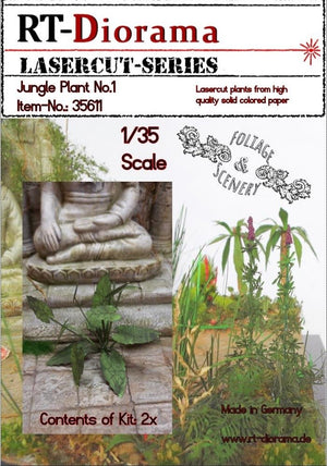 RT-Diorama 35611 Plante de la jungle n° 1 1/35