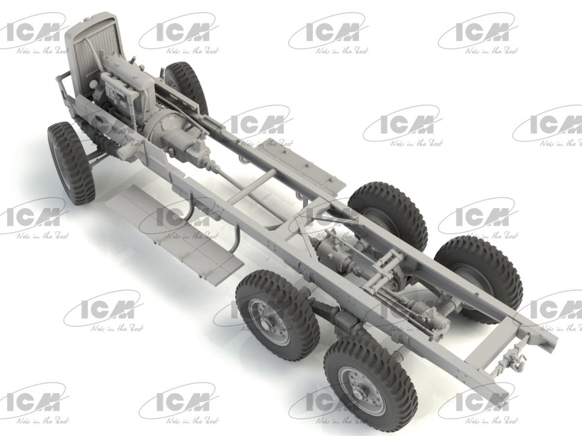 ICM 35600 Leyland Retriever Camion britannique de service général de la Seconde Guerre mondiale, échelle 1/35 – imagen 12