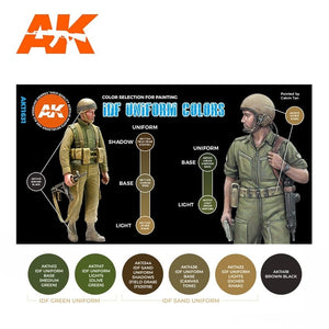 Couleurs d&amp;#39;uniforme IDF AK11631 d&amp;#39;AK Interactive – image 2